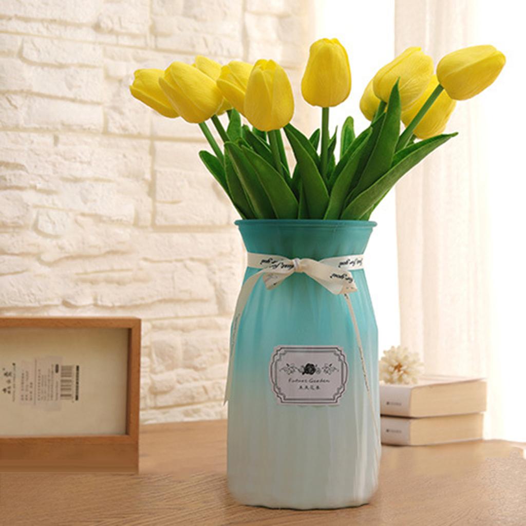 5 шт. Имитация тюльпана 34 см Искусственный тюльпан Поддельные цветы Искусственный тюльпан оптом Подарок на День матери для вазы Главная Кухня Свадьба Весна Украшения для вечеринки