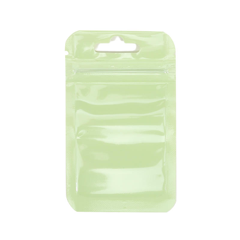 100pcs Macaroon Candy Colors Jewelry Bags For Necklace Earrings Ring Hair Clip Travel Plastic Jewelry Package Storage Bag