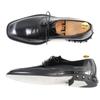 Pristine JIMMY CHOO Leather shoes STEFAN Studded lace-up Black 41 192STEFAN.WBM Used
