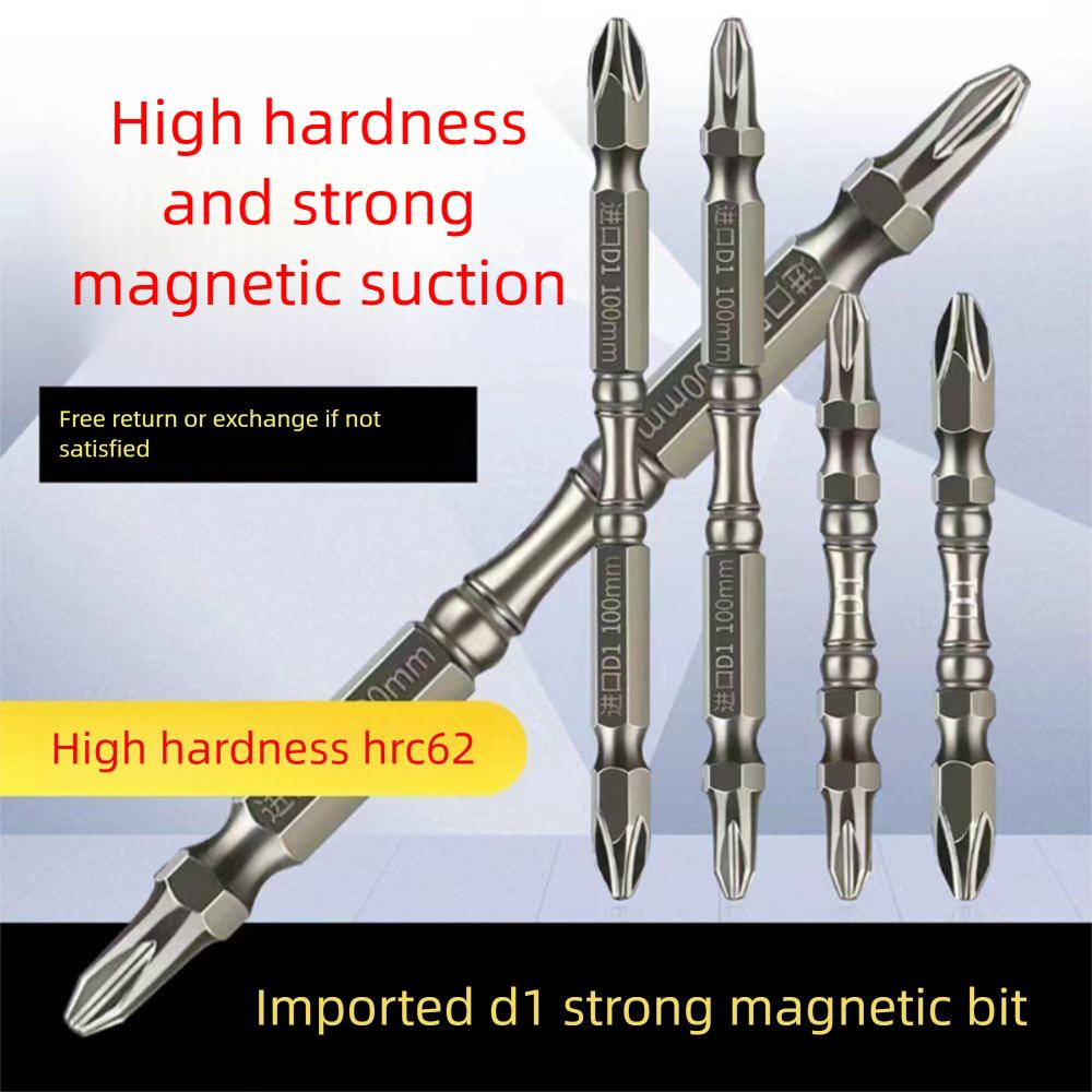 Цинк Цинковый сплав Сталь Магнитная ударная насадка PH2 Биты для отвертки Отвертка Ручной инструмент