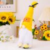 Милая пчела полиэстер день игрушка-персонаж без лица идеально подходит для декора летнего фестиваля