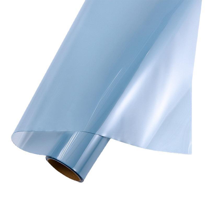 Рулонная желейная пленка, водонепроницаемая упаковочная бумага для цветов, прозрачная хрустальная бумага для цветочных магазинов