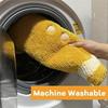 A20F-Lemon Bath Mat Cute Non-Slip Fruit Rug Kitchen Mat Yellow Lemon Bathroom Decor Fun Kids Rug, Machine Washable Durable