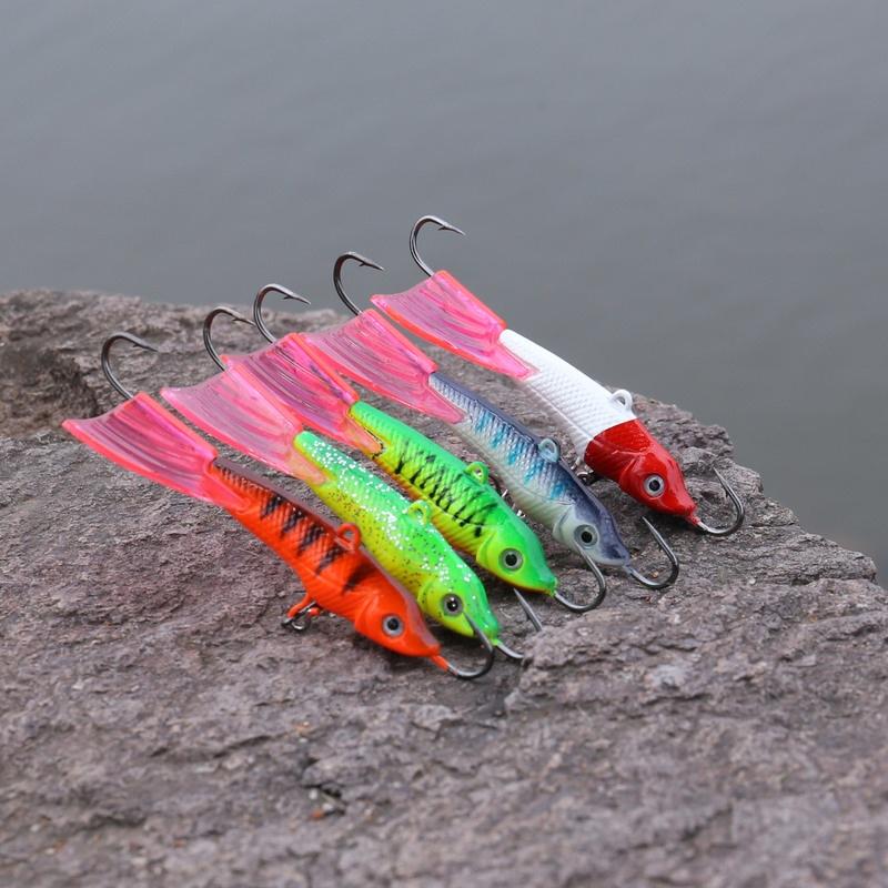 Приманка для зимней рыбалки 8,5 см, металлические рыболовные крючки, приманки, приманки для зимнего спорта на открытом воздухе, снасти для зимней рыбалки, приманки
