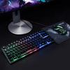 CHONCHOW Gaming Keyboard and Mouse Set, Japanese Layout, PS5PS4NS Compatible, [No Conversion][Conversion] Keys Included, 88 Keys, Seven-Color LED