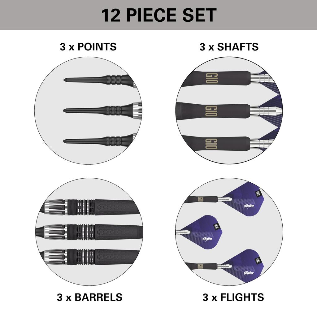 TARGET POWER 9FIVE G10 МЯГКИЕ ДРОТИК 9FIVE G10 Фил (Цель) 95% (Мощность Тейлора)