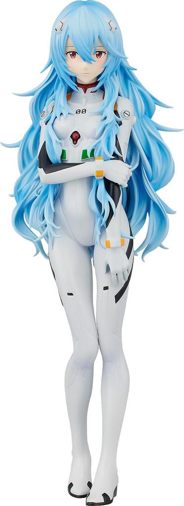 POP UP PARADE Rebuild of Evangelion Rei Ayanami Long Hair XL Size Plastic Painted Complete Figure Ver. Non-scale