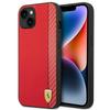 Ferrari Fehcp14Maxre Iphone 14 Plus / 15Plus 6.7 Красный/Red Жесткий чехол Карбон