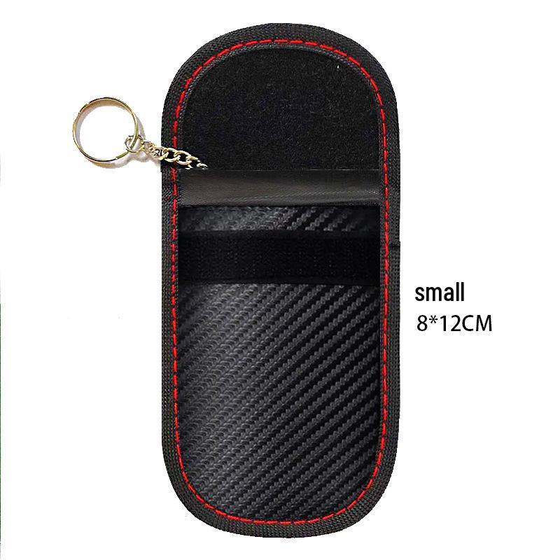 2024 Карбоновый защитный чехол для автомобильного ключа с защитой RFID