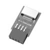 Адаптер-переходник USB 2.0 Header, внутренний, 9-контактный Male на Type E Female, для расширения USB-порта на передней панели ПК