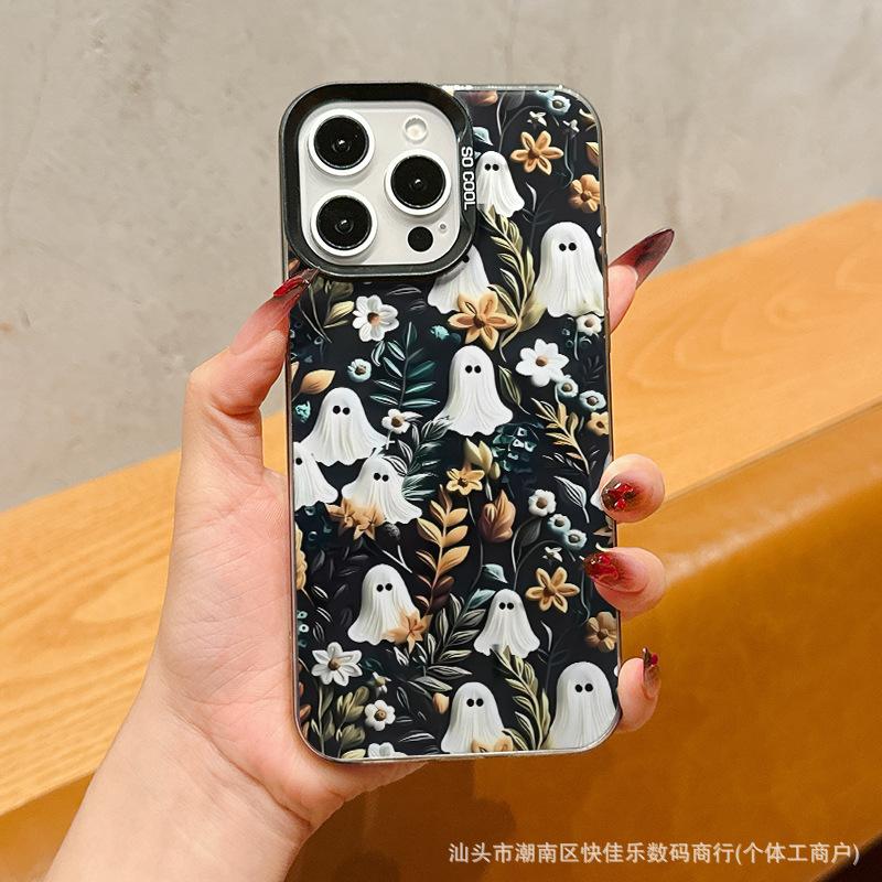 Креативный мультяшный чехол для iPhone 16PROMAX, простой чехол для iPhone 14PLUS, 13PRO, противоударный чехол для мобильного телефона 11/12, X/XS