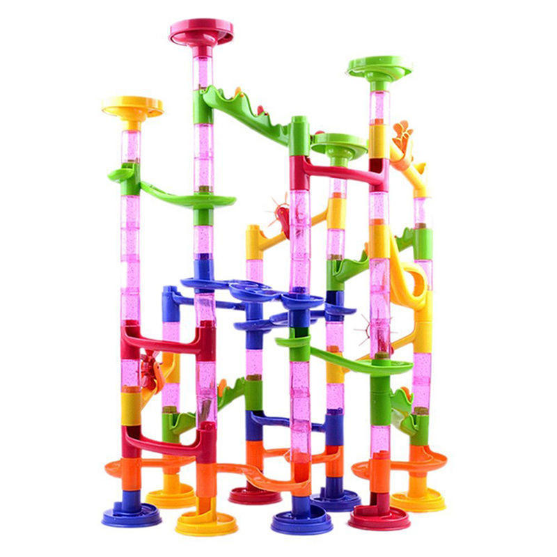 Marble Run Race Children Kid Boys Building Construction Blocks Creative Game