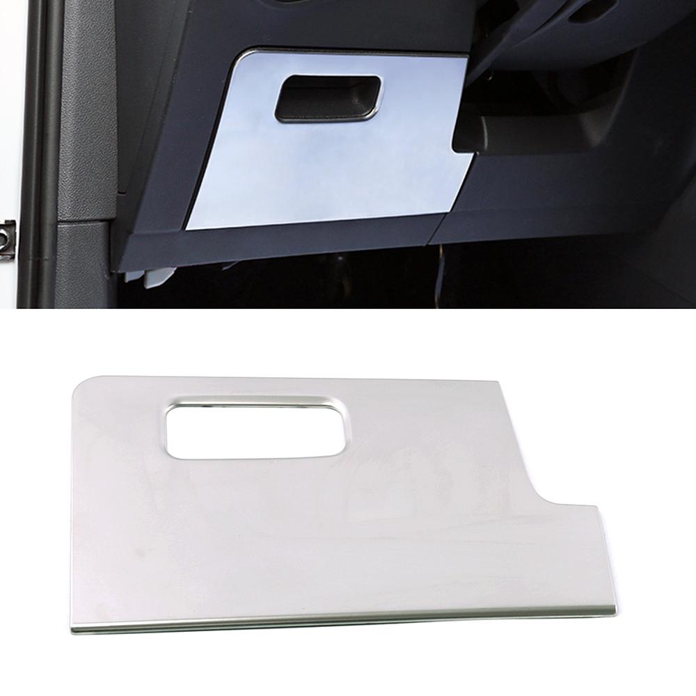 Для Volkswagen VW Tiguan MK2 2017-аксессуары для интерьера из нержавеющей стали, центральная консоль, матовое серебро, украшение