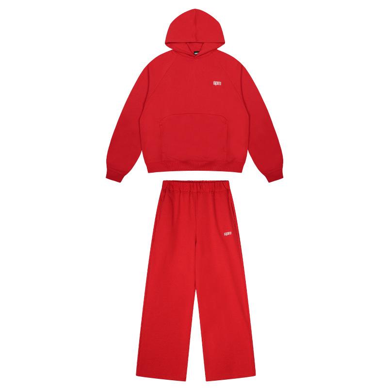 6PM Худи и спортивные штаны с вышитыми буквами в стиле хип-хоп Мужской спортивный костюм