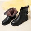 Fashion AIYUQI Women's Winter Boots 2025 New Genuine Leather Wool Warm Women's Short Boots Llarge Size 41 42 43 Women Motorcycle Boots