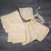 Natural Food Packing Bags Unbleached Tea Filter Drawstring Bags Muslin Bag Sachet Bag Cotton Pouch