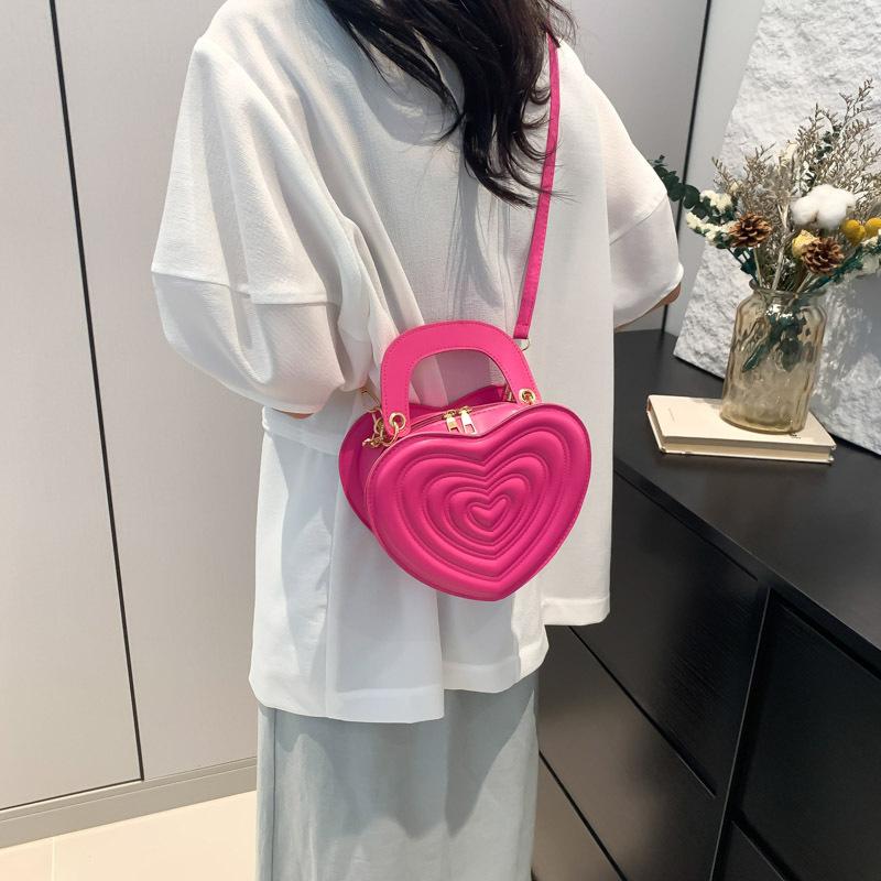Модная сумка через плечо на одно плечо, однотонная красивая женская сумка, новая модная и персонализированная милая сумка, сумка-мешок Love Bag, сумка подмышкой