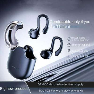 Беспроводные наушники с креплением на ухо Bluetooth 5.3 с микрофоном с шумоподавлением Наушники-вкладыши для бега и спорта