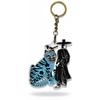 Seonbi and Blue Tiger with Magpie Acryl Keyring