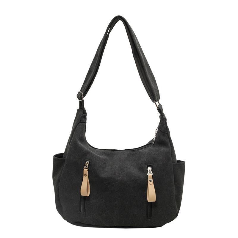 IELGY Японская ретро-сумка из холста, повседневная вместительная сумка-мессенджер для студентов колледжей