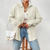 Solid Casual Loose Shirts for Women Autumn Vintage Women's Oversized Shirts and Blouses Fashion Elegant Youth Female Tops