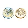 Butterfly Icon Wax Seal Stamp Replace Head Star Sky Pattern Antique Metal Sealing Wax Seals Head DIY Tool Retro