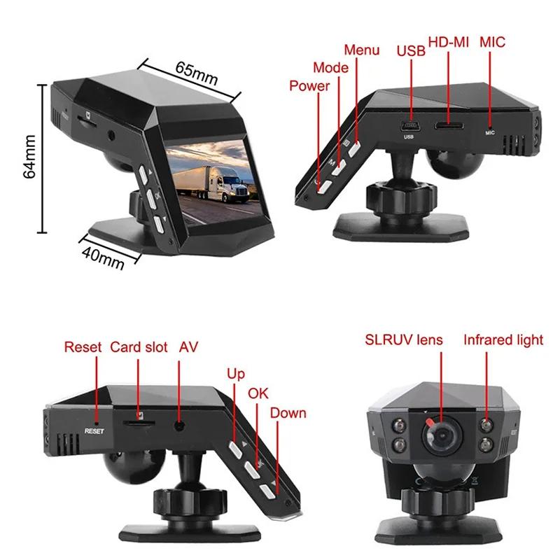 New Vehicle Mounted Driving Recorder No Installation of Perfume In The Center Console 1080p HD Night Vision 170° Wide Angle