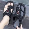 Fashion Slip-resistant Slides Outdoor Male Slipper Beach Men's Shoe Designer Luxury Cheap Shoes Korean Style Comfortable Clappers 2024