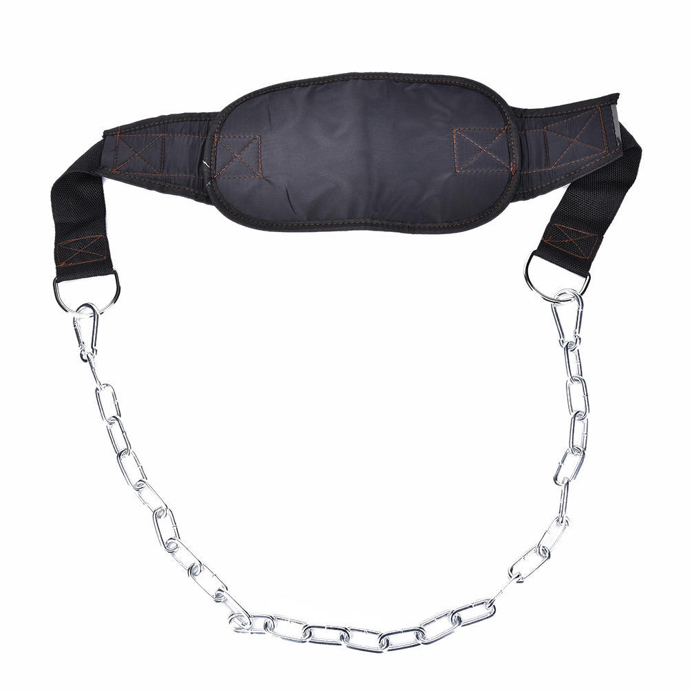 Drop Shipping Dip Belt Weight Lifting Gym Body Waist Strength Training