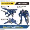 HG Macross Plus Scale Plastic Model YF-21 1/100 Color-coded