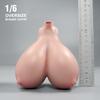 Масштаб 1/6 Увеличенный макияж Увеличение груди Коричневая кожа Модель для бюста Подходит для 12" AB 001 TBL Полная женщина-солдат Экшн-кукла