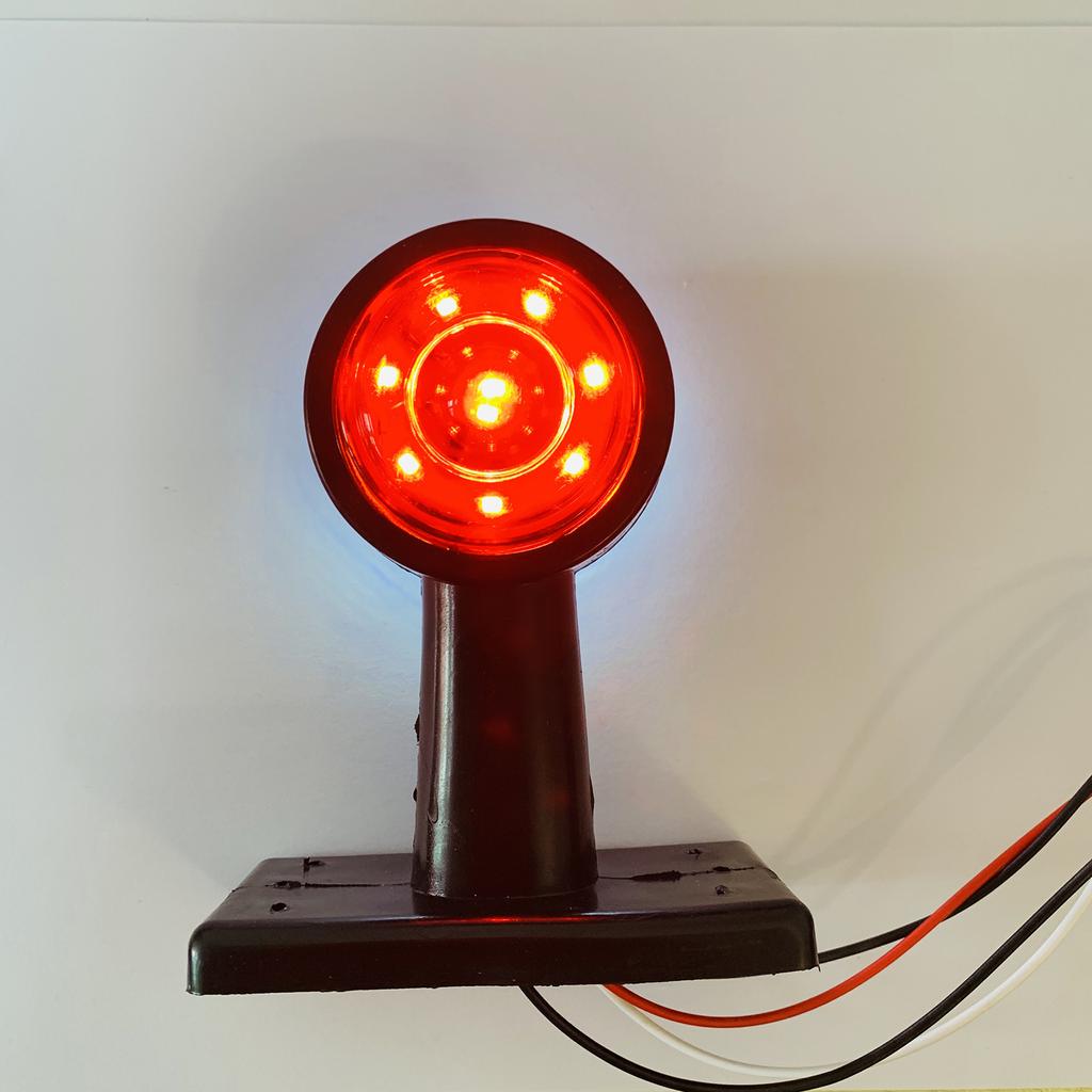 12 В 24 В грузовой автомобиль с прицепом, светодиодный боковой габаритный фонарь, габаритный фонарь для грузовика, трактора, габаритный фонарь, предупреждающий указатель поворота