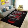 3D Cartoon Dragon Area Rug Large,Carpet Rug for Living Room Bedroom Sofa Doormat Kitchen Decoration,kid Play Non-slip Floor Mat