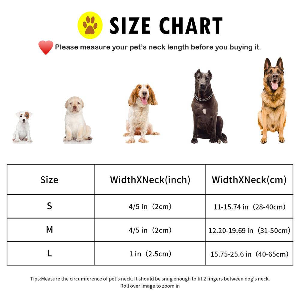 Ошейники для домашних животных с принтом, нейлоновые регулируемые ошейники для собак, прочные и долговечные, для средних и больших собак, аксессуары для домашних животных