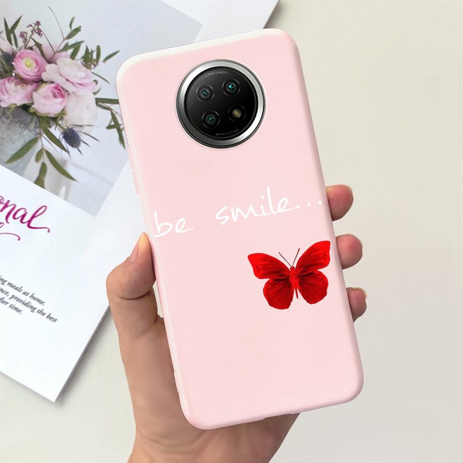 For Xiaomi Redmi Note 9T Note 9 5G Case Fashion Flower Shockproof Silicone Soft Matte Phone Cover For Xiomi Redmi Note 9T Fundas