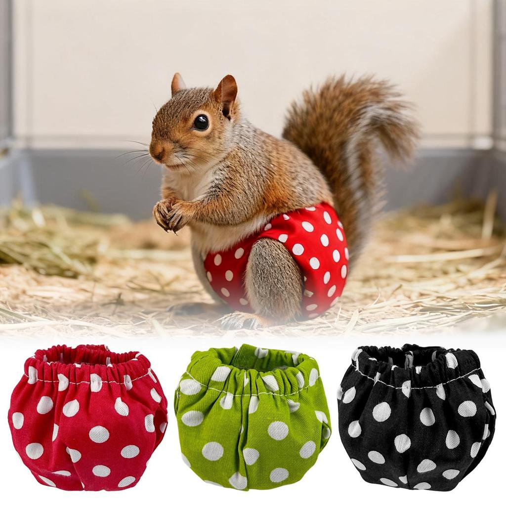Rabbit Diapers Highly Absorbent Soft Leak-proof Urine-Wet Pants Leak-proof Bunny Diapers for Rabbits for Gerbils Mice Degus