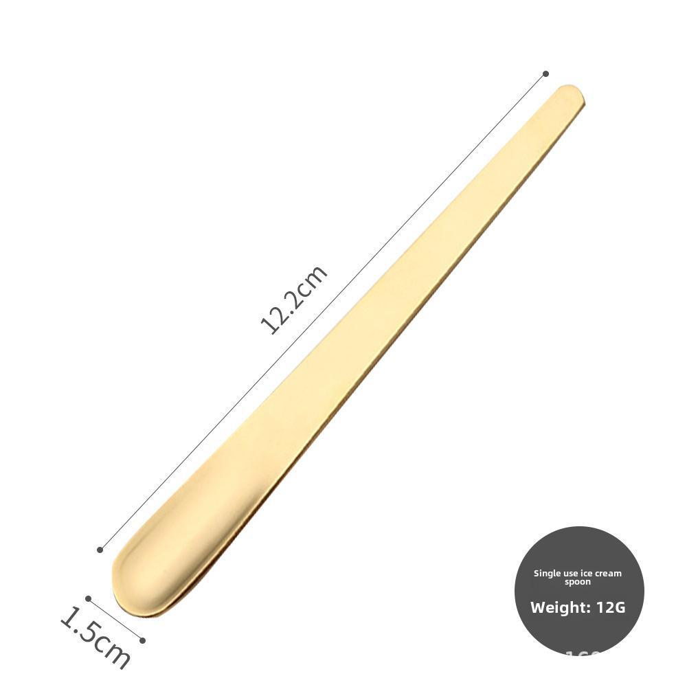 Вилка для фруктов и десертов с основанием Swan из нержавеющей стали 304 и кофейной ложкой