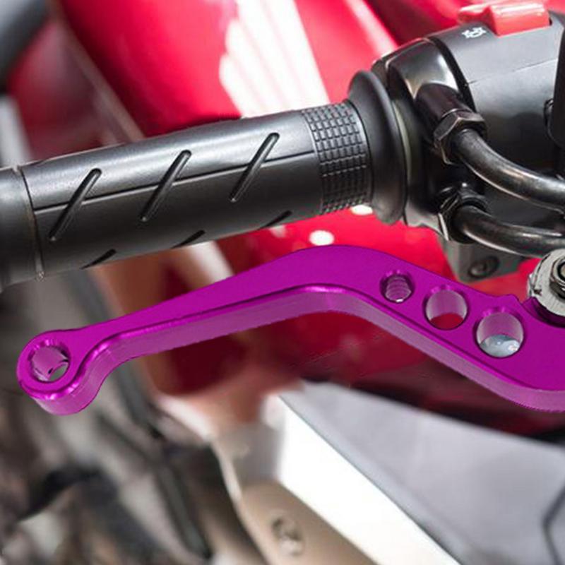 Рычаги сцепления для мотоцикла, 2 шт., рычаг сцепления из алюминиевого сплава, регулируемый, устойчивый к ржавчине, рычаг тормоза для мотоцикла, прозрачное переключение передач