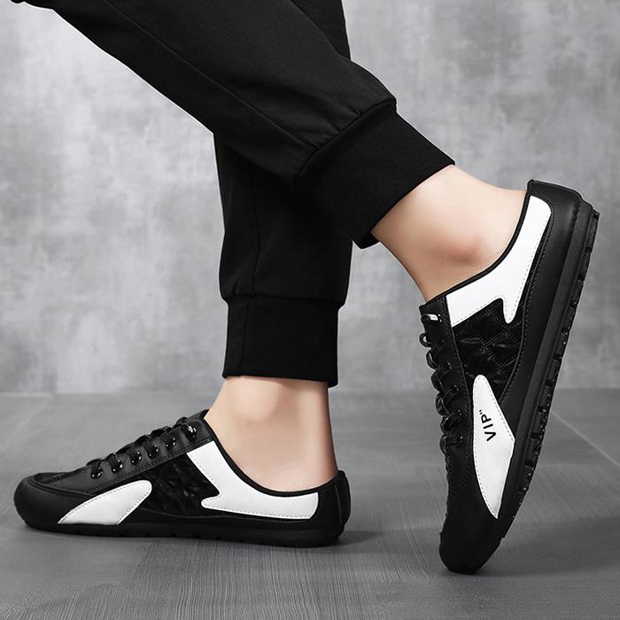 Летние полутапочки для мужчин, модные, дышащие, удобные, повседневные туфли, мокасины, мужские сандалии для отдыха на открытом воздухе, кроссовки Zapatos De Hombre