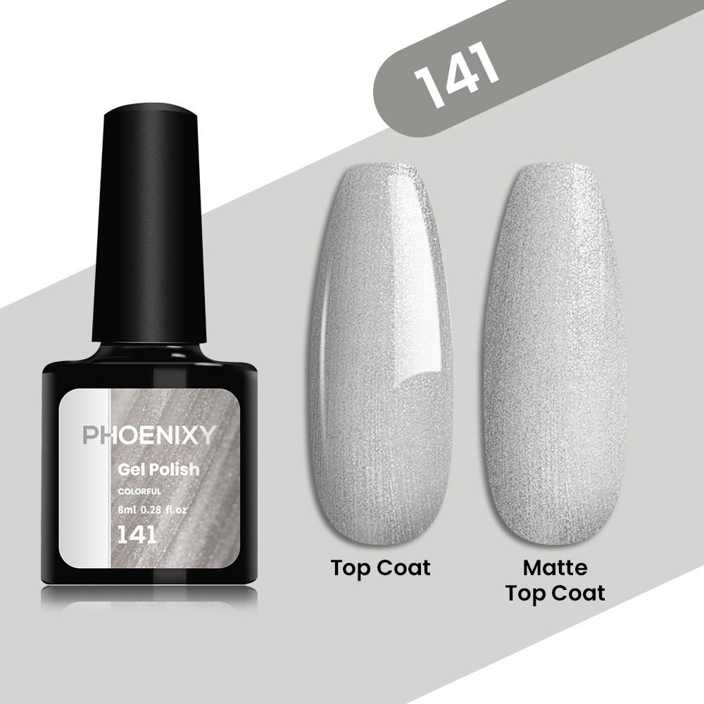 PHOENIXY 20 Colors Series Коллекция гелевых лаков для ногтей 8 мл Лак для ногтей Долговечный гель для ногтей Нужна верхняя основа