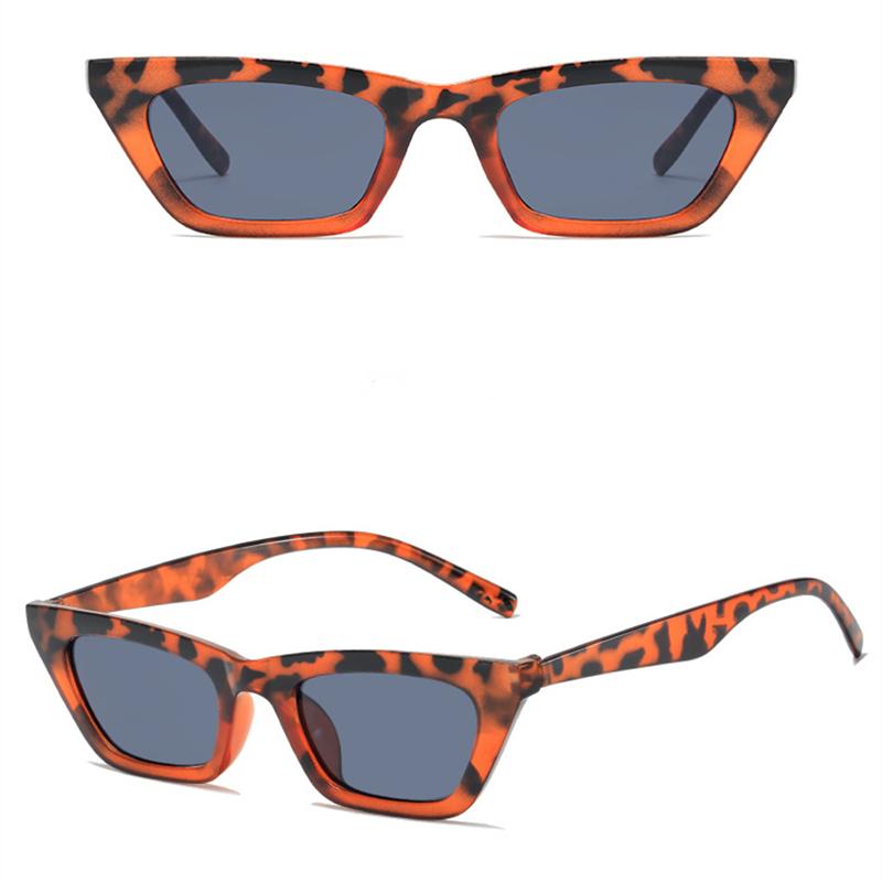 Маленькие солнцезащитные очки для лица, крутая девушка, индивидуальность, кошачьи глаза, модные очки в маленькой оправе, хип-хоп, унисекс, поставка