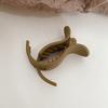 Simple Ponytail Hair Clip Solid Color Hairpin Fashion Small Hair Claw Clips  Girls