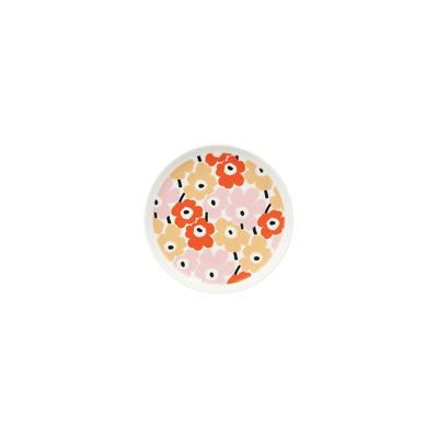 Marimekko Япония Эксклюзив Тарелка Pikkuinen Unikko 13,5 см Женская 52 1 F Светло-розовый Оранжевый Дом Кухня