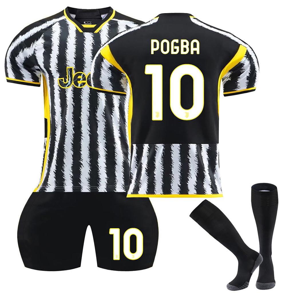 2324 Juventus-Home футбольные майки, шорты, комплект носков, новый сезон, шорты, носки, размеры для взрослых, одежда