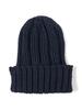 Мужская льняно-хлопковая шапка-бини Beams Plus, темно-синяя, свободный размер, 38410017734