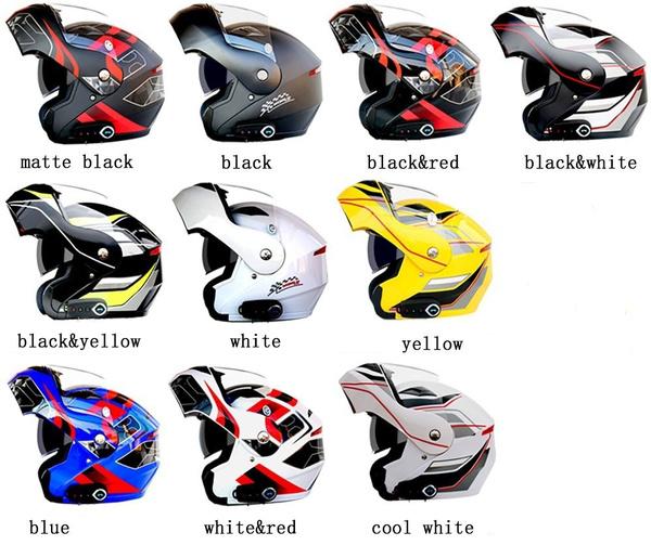 Bluetooth мотоцикл двойной козырек анфас модульный откидной мотоциклетный Bluetooth шлем мотокросс уличный велосипед гоночный шлем шлем