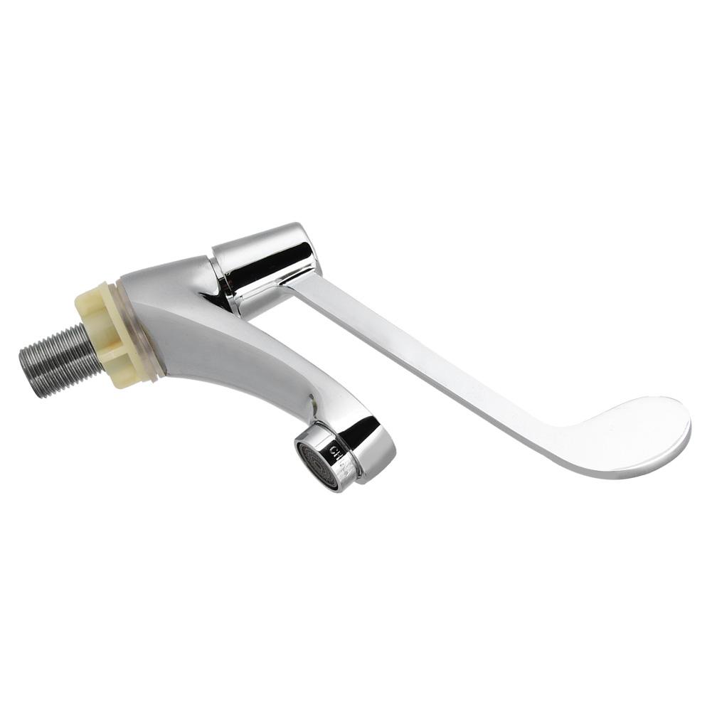 G1/2in Длинная ручка Медицина Одинарный кран для холодной воды для раковины кран для больницы Лаборатория