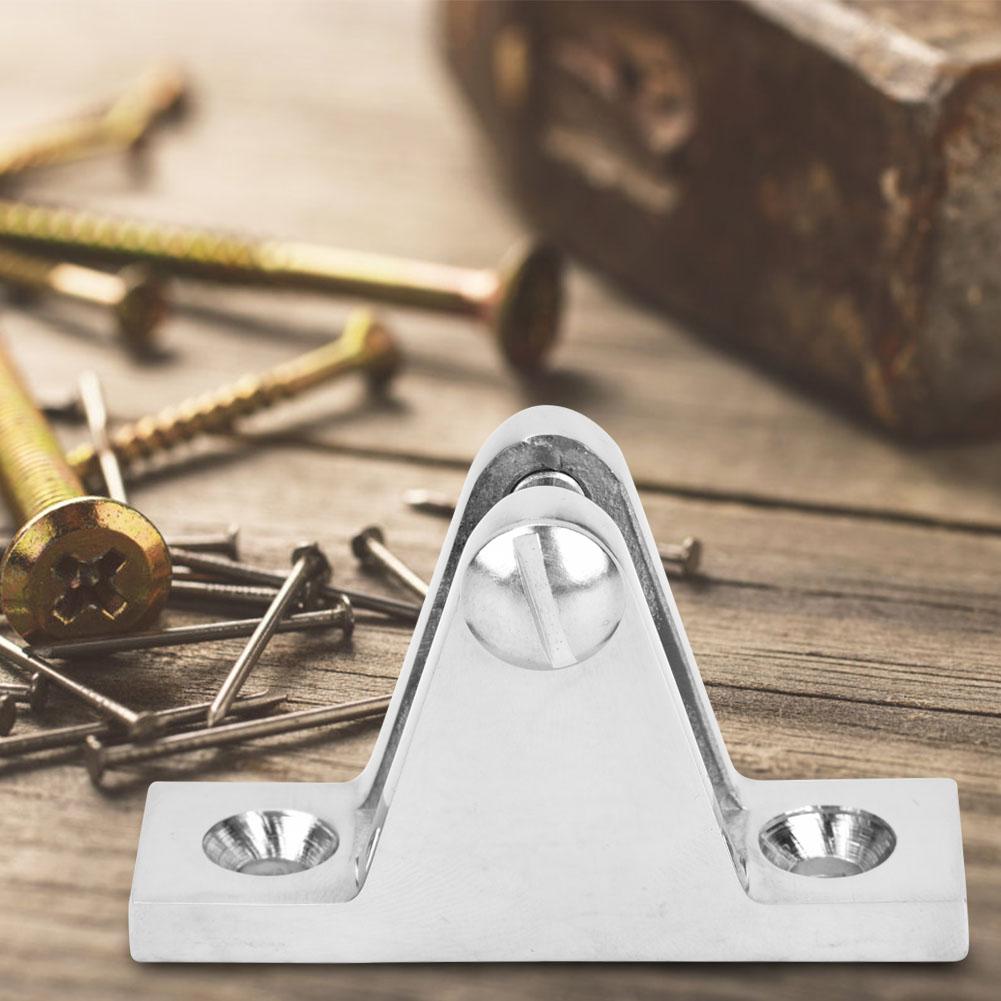 Тщательно отполированная палубная петля из нержавеющей стали, лодочная фурнитура, морское оборудование, 60x18мм