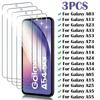 3 шт. закаленное стекло для Samsung Galaxy A54 A14 A34 A24 A04 Защитное стекло для экрана Samsung A53 A13 A33 A73 A23 A03S A15 A35 A55 стекло
