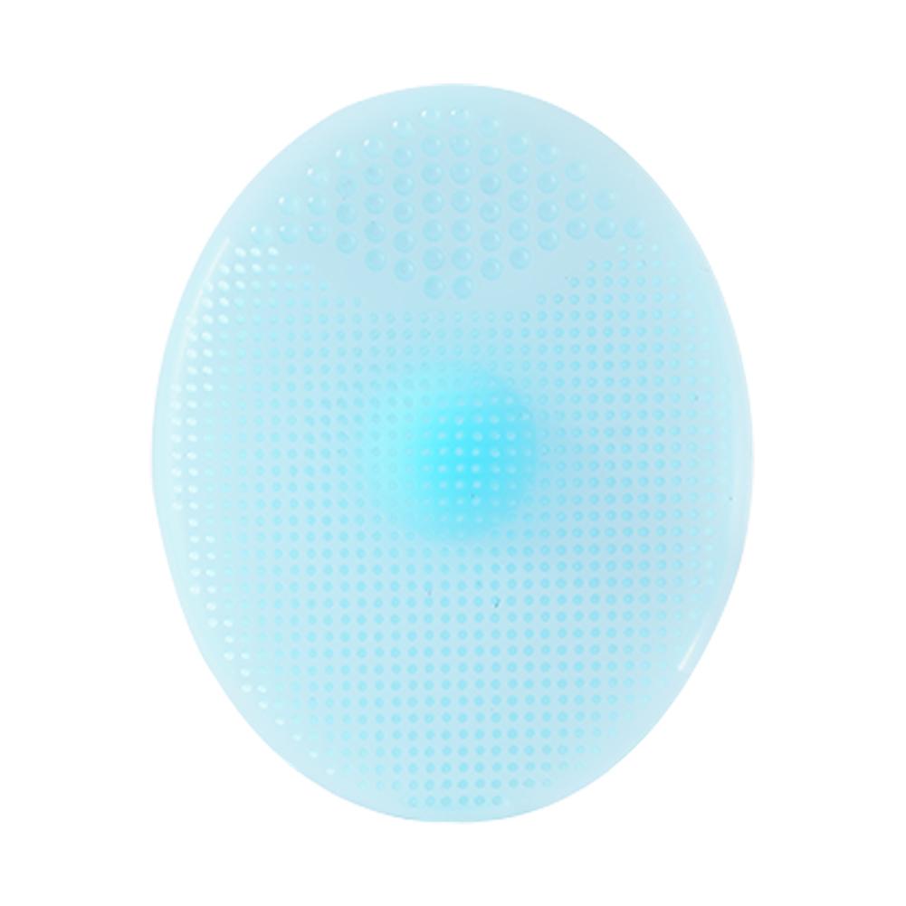 Facial Silicone Cleansing Brush Oval Shape Lightweight Exfoliator Face Scrub Massager Wash Cleaning Brush Beauty Tool Soft H4R7